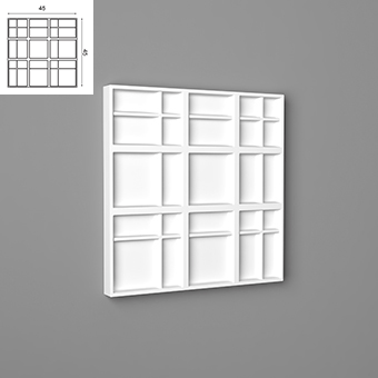 W104-Kit 45x45x3,6cm