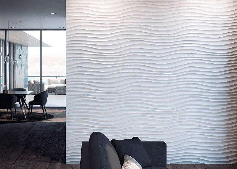 Стеновые панели Degesso Wave Surf