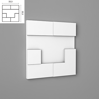 W103-Cubi 33,3x33,3x2,5cm